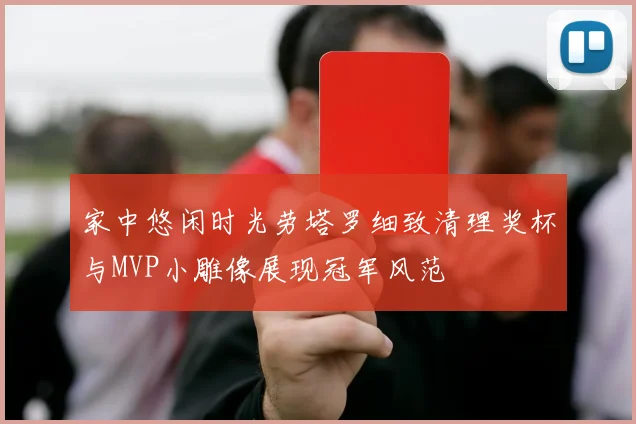 家中悠闲时光劳塔罗细致清理奖杯与MVP小雕像展现冠军风范